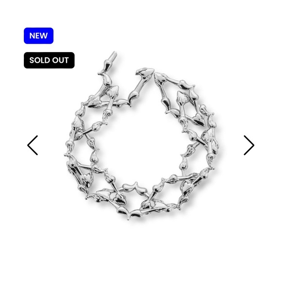 Chain Of Addiction Hard Jewelry Bracelet - Picture 3 of 5